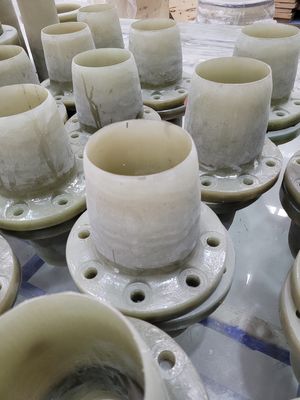 크기 DN25-DN1000 GRP 플랜지 PN16 강화 플라스틱 플랜지