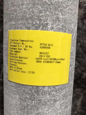 OEM FRP 플랜지 ANSI 표준 및 볼팅 연결